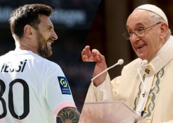 Lionel Messi y su regalo sorpresa al papa Francisco
