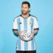 Se presentó la nueva camiseta de la selección Argentina