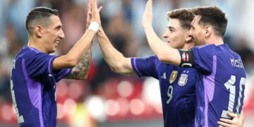Argentina goleó a Emiratos Árabes
