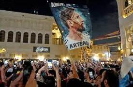 Qatar 2022: Banderazo en Doha en apoyo a la Selección