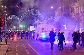 Disturbios en Francia tras la derrota en Qatar