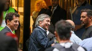 Maximo Kirchner se presentó en la mesa nacional del Frente de Todos