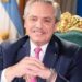 Alberto Fernández felicitó a los actores de Argentina, 1985