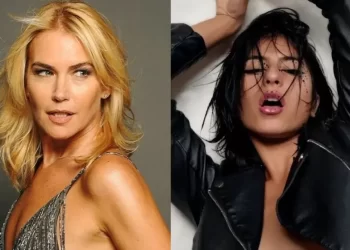 Valeria Mazza desfiló junto a Anabel Sanchez
