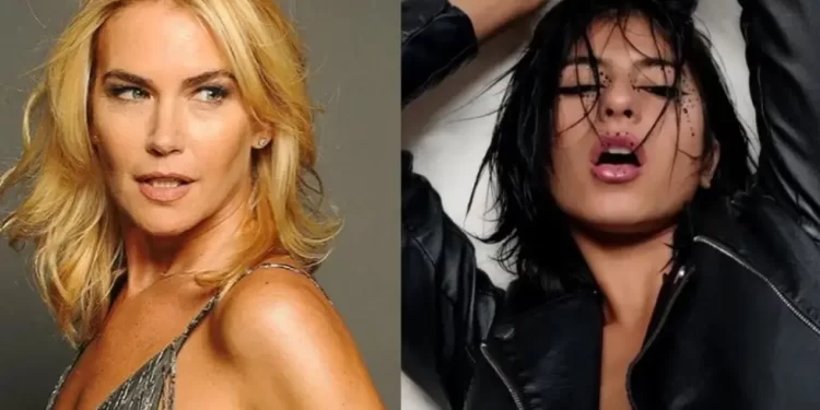 Valeria Mazza desfiló junto a Anabel Sanchez