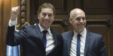 Horacio Rodriguez Larreta se reune con los pre candidatos a gobernador bonaerense