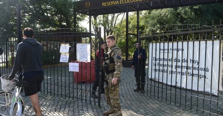 Detuvieron a un sospechoso de violación en la Reserva Ecológica de Costanera Sur