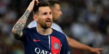 Messi fue elegido como el mejor jugador extranjero de la liga de Francia