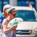 La ola de calor llegó con advertencias de salud en el hemisferio norte