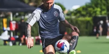 Messi se entrenó a puertas abiertas en el Inter Miami pensando en su debut oficial