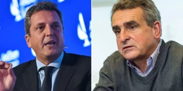 Sergio Massa y Agustín Rossi recibieron el apoyo de gobernadores peronistas