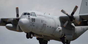 La Fuerza Aérea logró repatriar al Hércules que rompió su tren delantero en un aeropuerto de Brasil