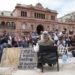 Tras 4 años de acampe, grupos originarios abandonan Plaza de Mayo a pedido de Jorge Macri