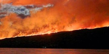 Incendio en Los Alerces: ya se quemaron más de 1.800 hectáreas
