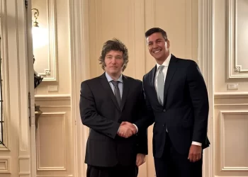 Milei recibió en la Rosada a su par de Paraguay para repasar la agenda conjunta