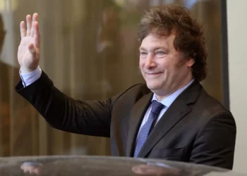Milei almorzó con empresarios del Grupo de los Seis en Casa Rosada