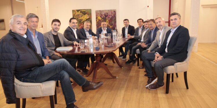 Los gobernadores de JxC se reunieron en Casa Rosada con Francos y Posse